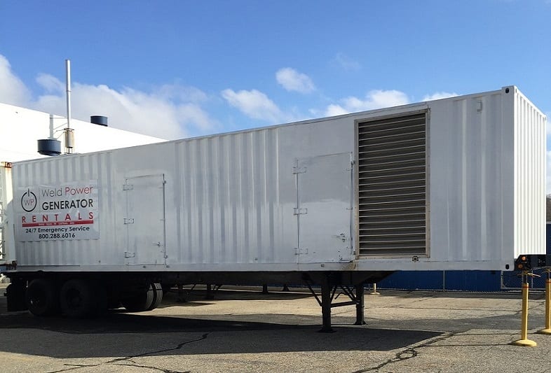 1000 KW - 2000 KW Generator Rental 
