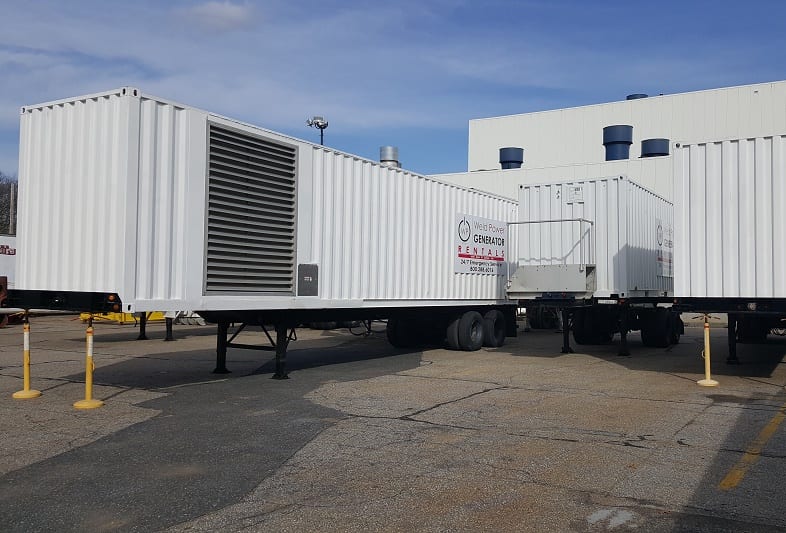 500 KW - 900 KW Generator Rental